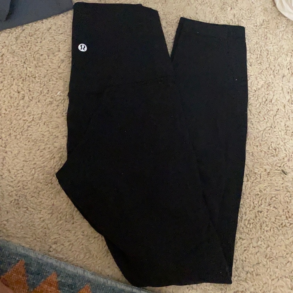 Black align lululemon leggings!